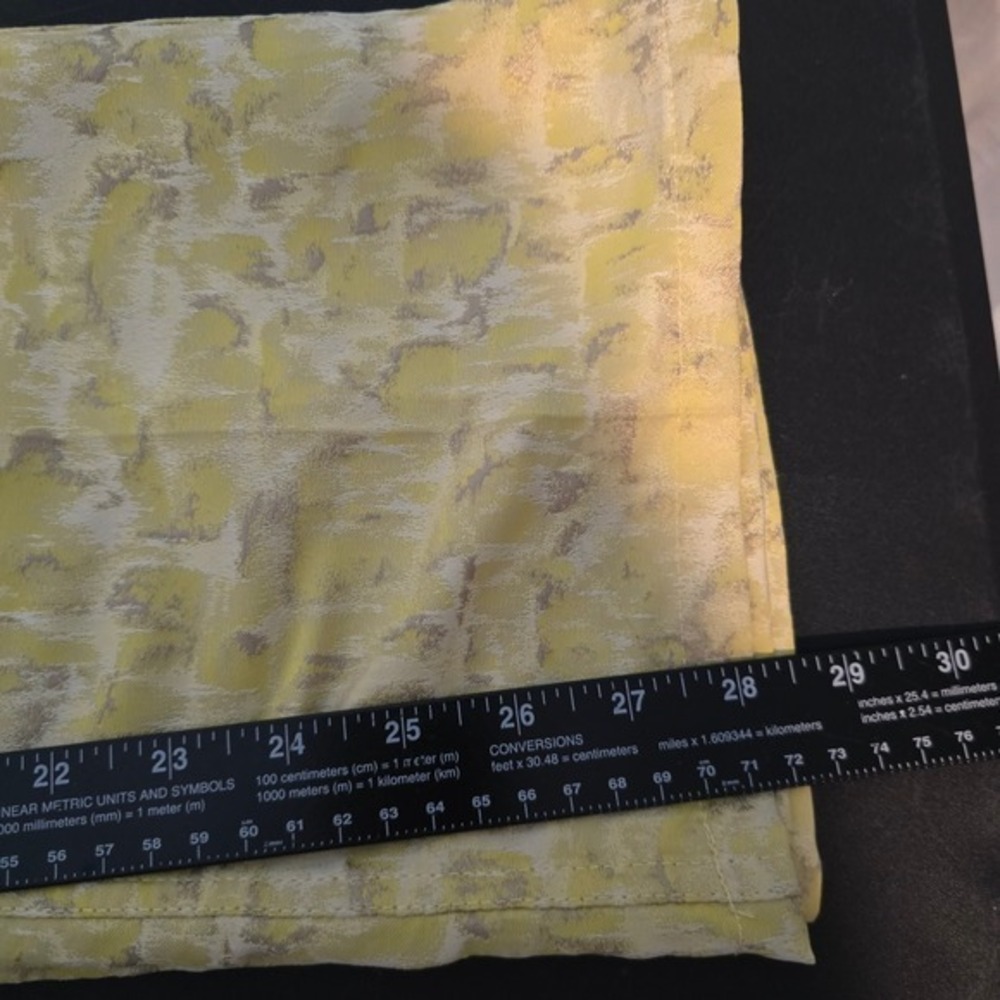 Helios & Luna Women's‎ Yellow Abstract Print Bootcut Flare Pants Size 6 - Picture 10 of 11